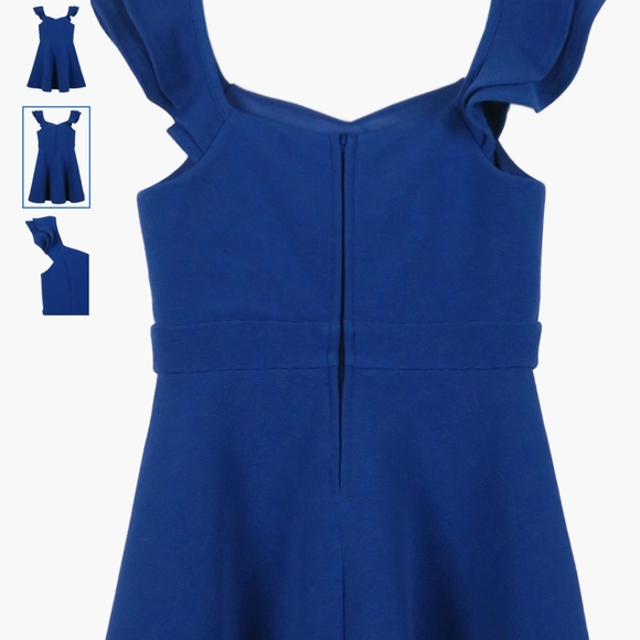 Zunie  Kids' Ruffle Skater Party Dress - Picture 2 of 5